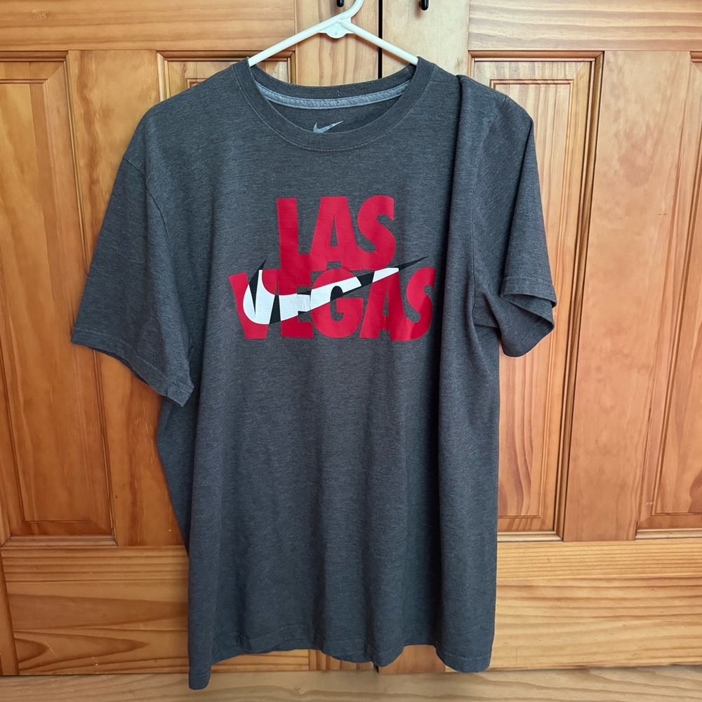 Nike - Las Vegas - Gray - Mens - T-Shirt - XL